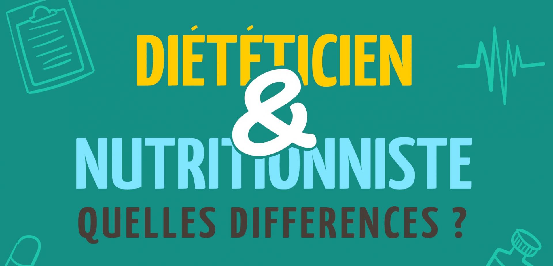 Diététicien ou Nutritionniste : Quelle différence ?